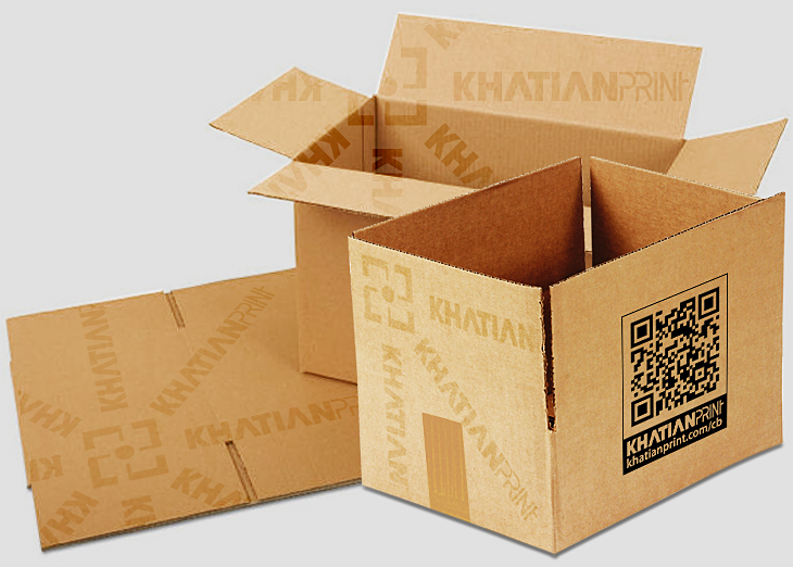 medium common transport carton box courier shipping cartons boxes | khatian print