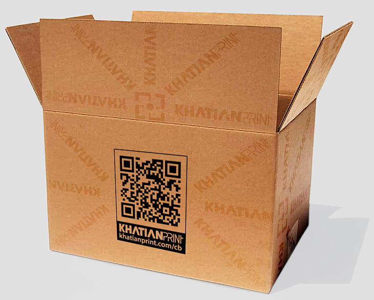 standard general shipping carton box regular usual typical cartons boxes | khatian print