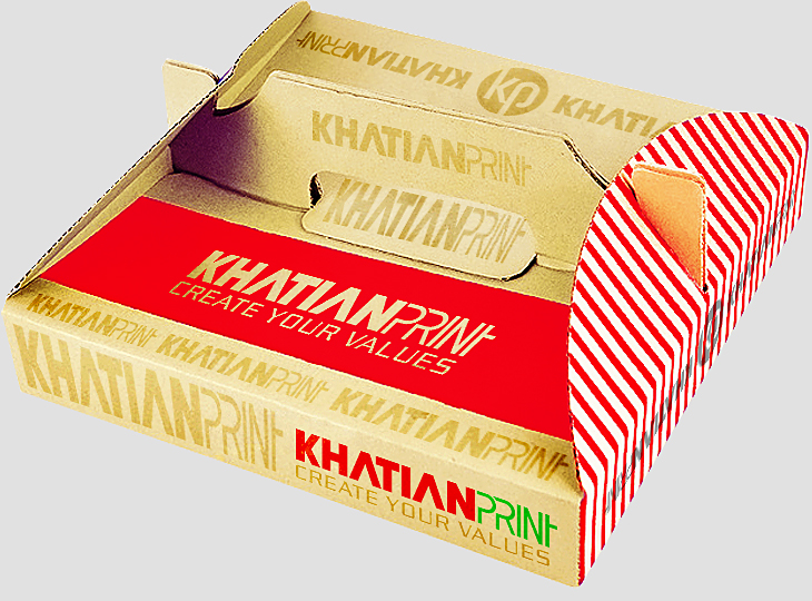 customize pizza take away kartons personalize pitza piza take out cartons | khatian print