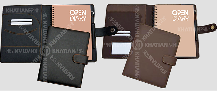 corporate open diary company business complimentary gift diaries | khatian print