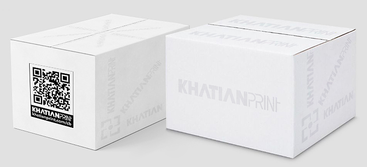 white colorless cartons boxes glossy product packaging box carton pack | khatian print