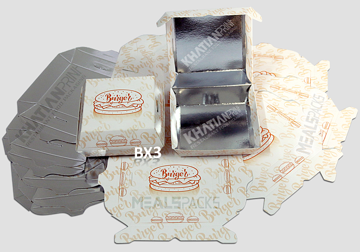 sub burger box small mini burgers parcel delivery package boxes pack | khatian print sub burger box small mini burgers parcel delivery package boxes pack | khatian print