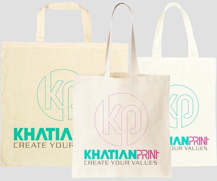 grey textile fabric shopping bag greige cloth grocery chain shop sac bags | khatian print
