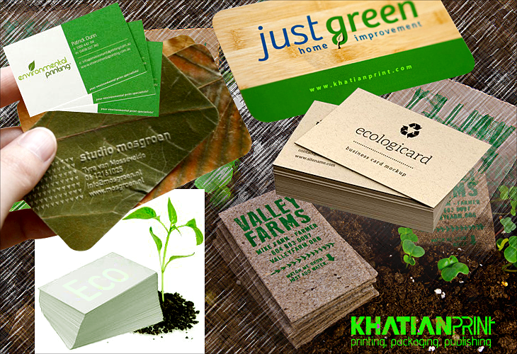eco business card recycled paper sustainable green visiting cards | Khatian Print eco business card recycled paper sustainable green visiting cards | Khatian Print