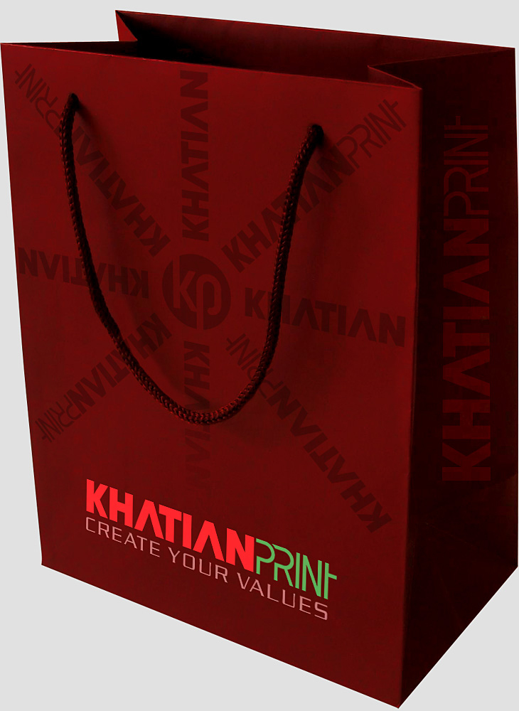 color shopping bag smart colour marketing handbag stylish colorful sack | khatian print